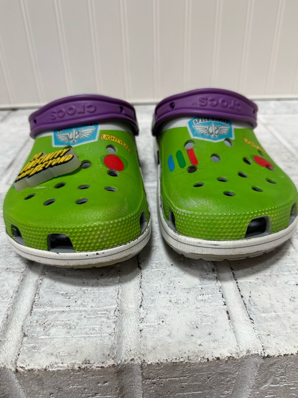 Crocs Disney Buzz Lightyear Toy Story Clogs for Adults - Picture 4 of 13